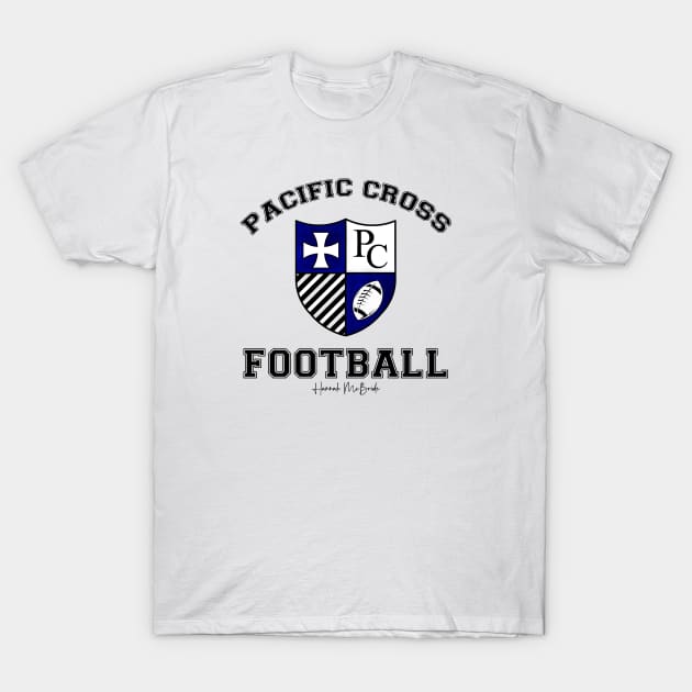 PC Football Crest T-Shirt by Hannah McBride